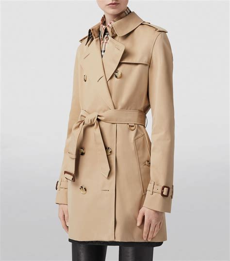 burberry kensington trench short